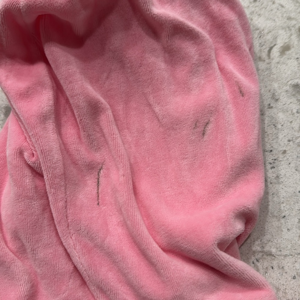Juicy Couture velour Pink tracksuit Y2K Made in the USA - Picture 11 of 14